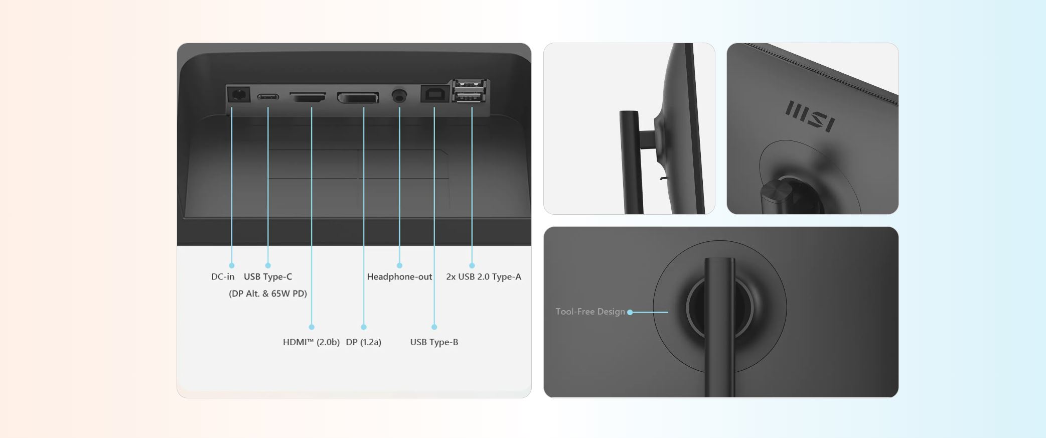 MSI Modern MD272QXP Gaming Monitor